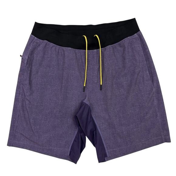 Lululemon Other - Lululemon T.H.E. Short Mens XL Purple 9 Inch Linerless Gym Training